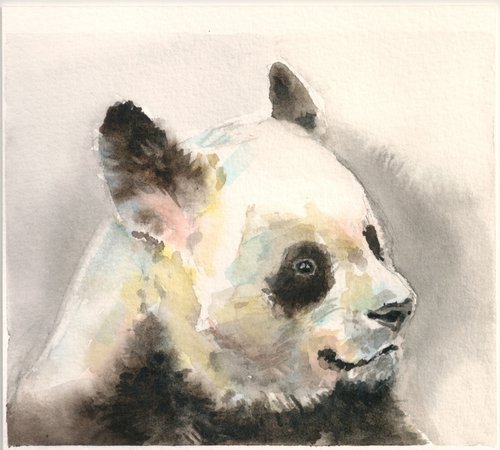 Big panda by Ilona Borodulina
