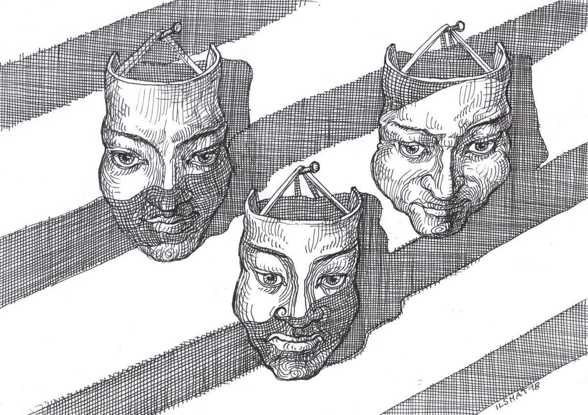 Masks 10 by Ilshat Nayilovich
