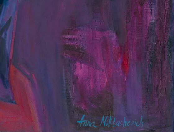 Afrocentric Dopamine Art — Purple