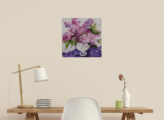 Lilac Laces FRAMED