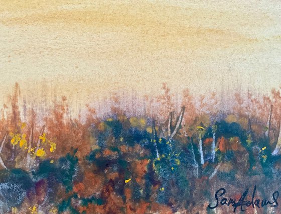 In the bracken