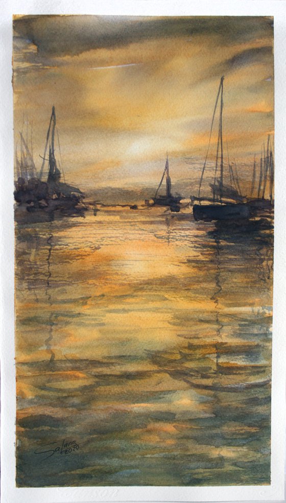 Sunset ... Harbor