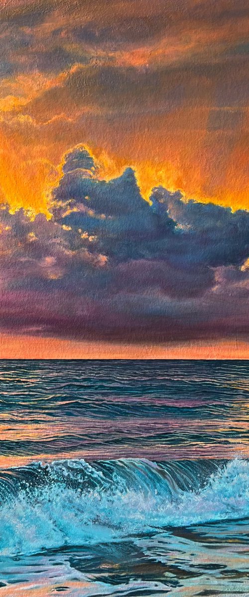 "Golden Evening" by Daria Dudochnykova