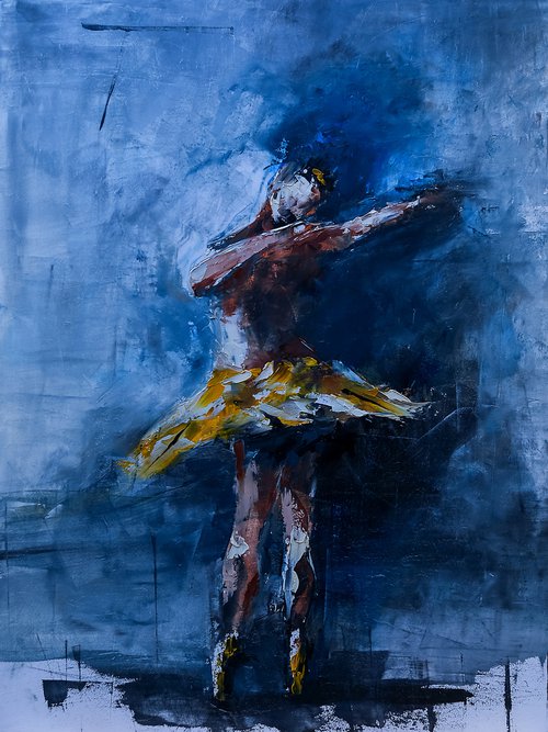 Balerina dancing by Marinko Šaric