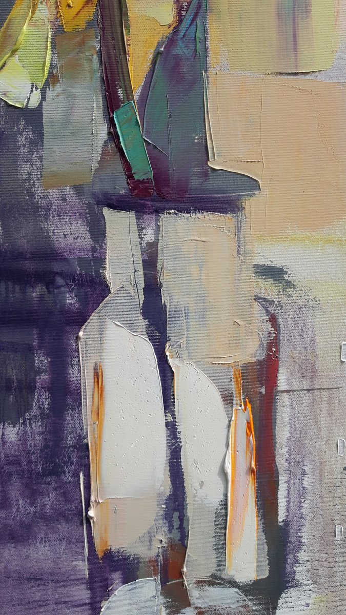 Yellow Irises By Lesya Ros, 24 X 47, Artwork For Sale On Artfinder