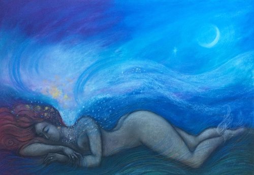 Venus Moon Dream by Phyllis Mahon