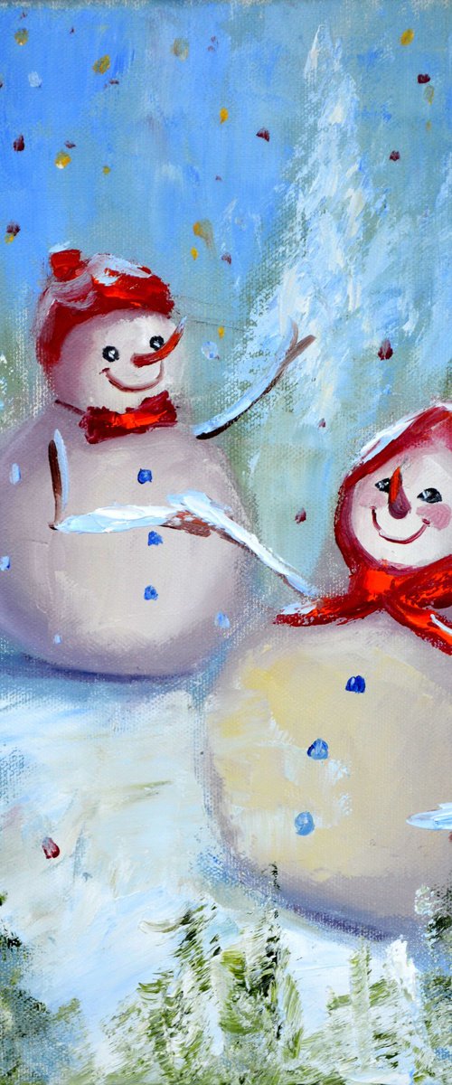 Snow Waltz by Elena Lukina