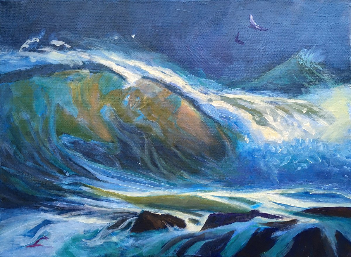 wave by Elena Sokolova