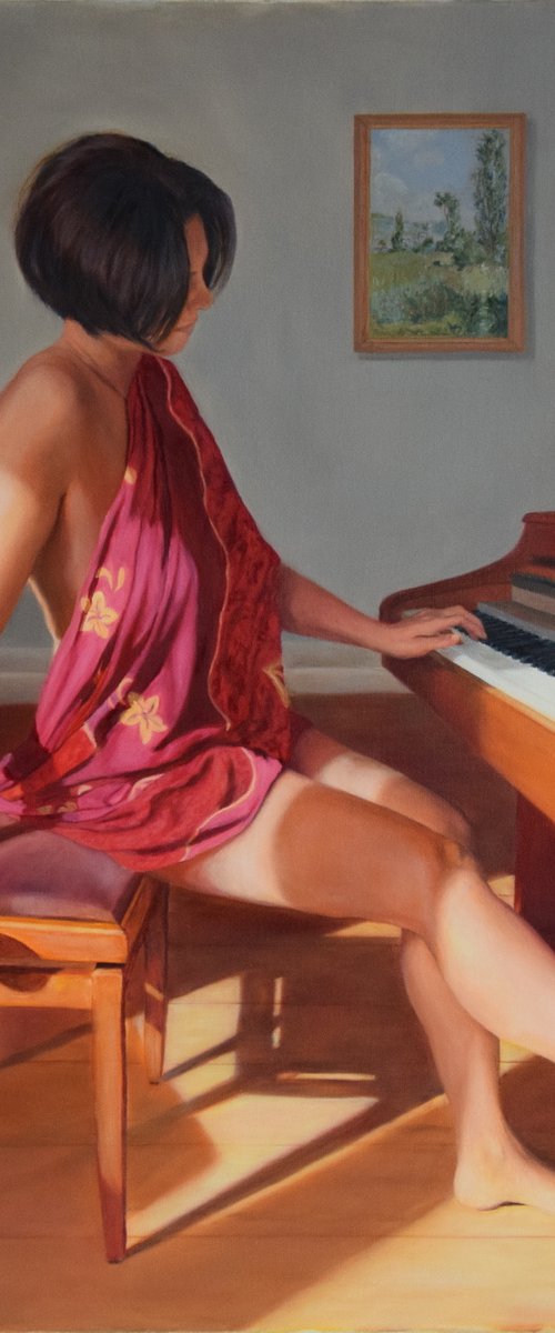 Enchanted by music by Silvia Habán