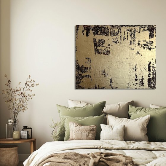 Greengold on grey