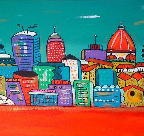 My Florence and London by Maria Luisa  Azzini