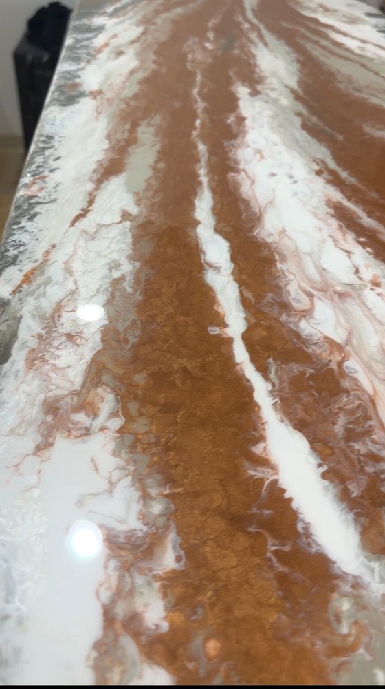 Sillage — Monumental Abstract Diptych