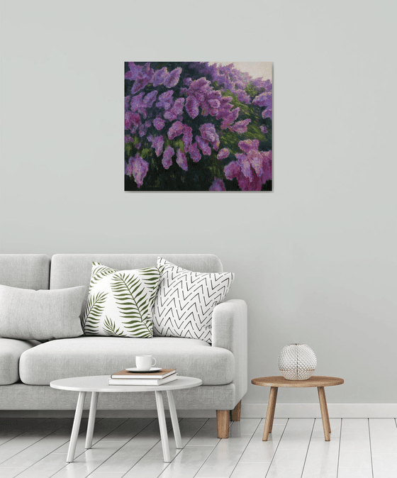 Lilacs Fading Into Light