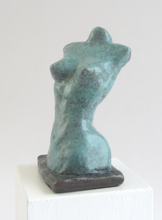 Female Torso in Blue