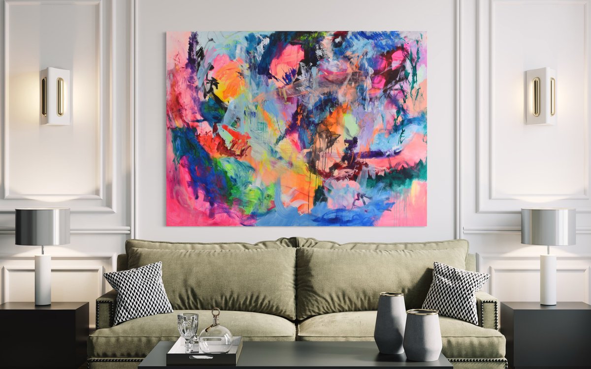 Wasserfall By Sebastian Merk, 79 X 59, Artwork For Sale On Artfinder