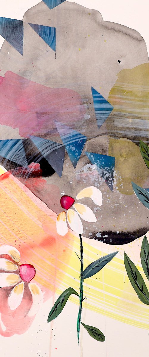 Somewhere far away by Poovi Art