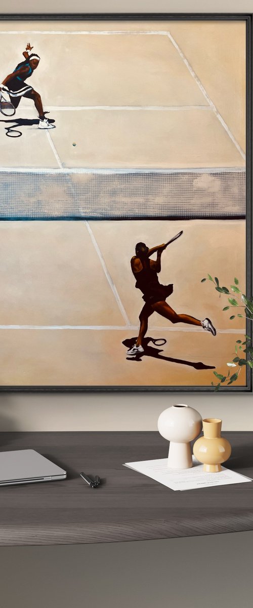 Tennis 9 by Romuald Mulk Musiolik