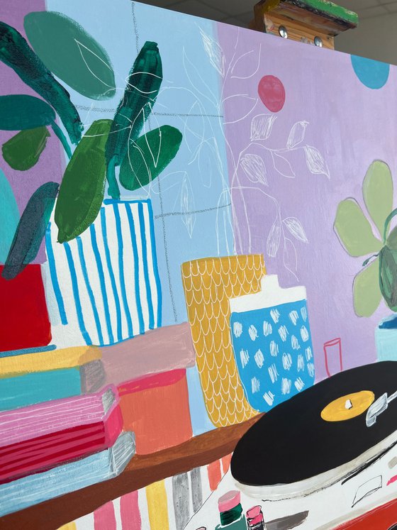 Retro Record Player