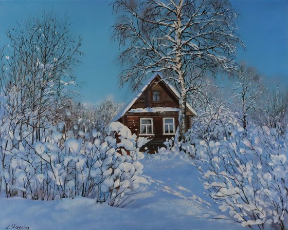 Winter Country Landscape