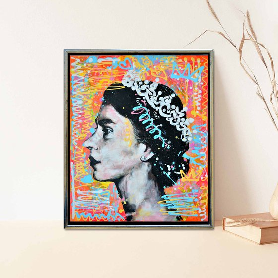 Queen Elizabeth II- Pop art