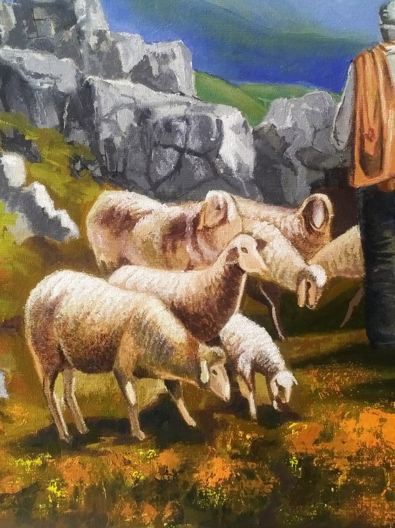 " 17 April " - The shepherd