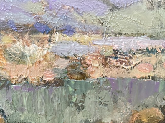 Autumn in the mountain valley