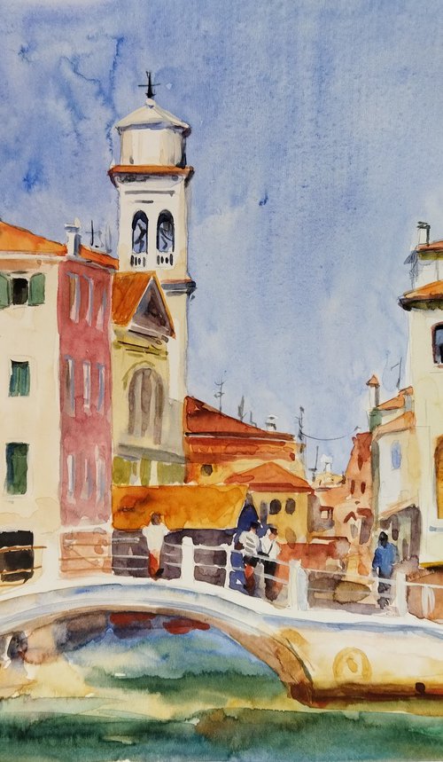 Venetian Morning Light by Ann Krasikova