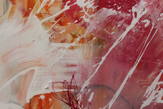 CRIMSON SCRIBBLES (PROCESS OVER PLAN)