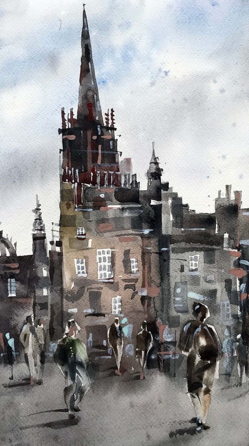 Edinburgh by Galina Poloz