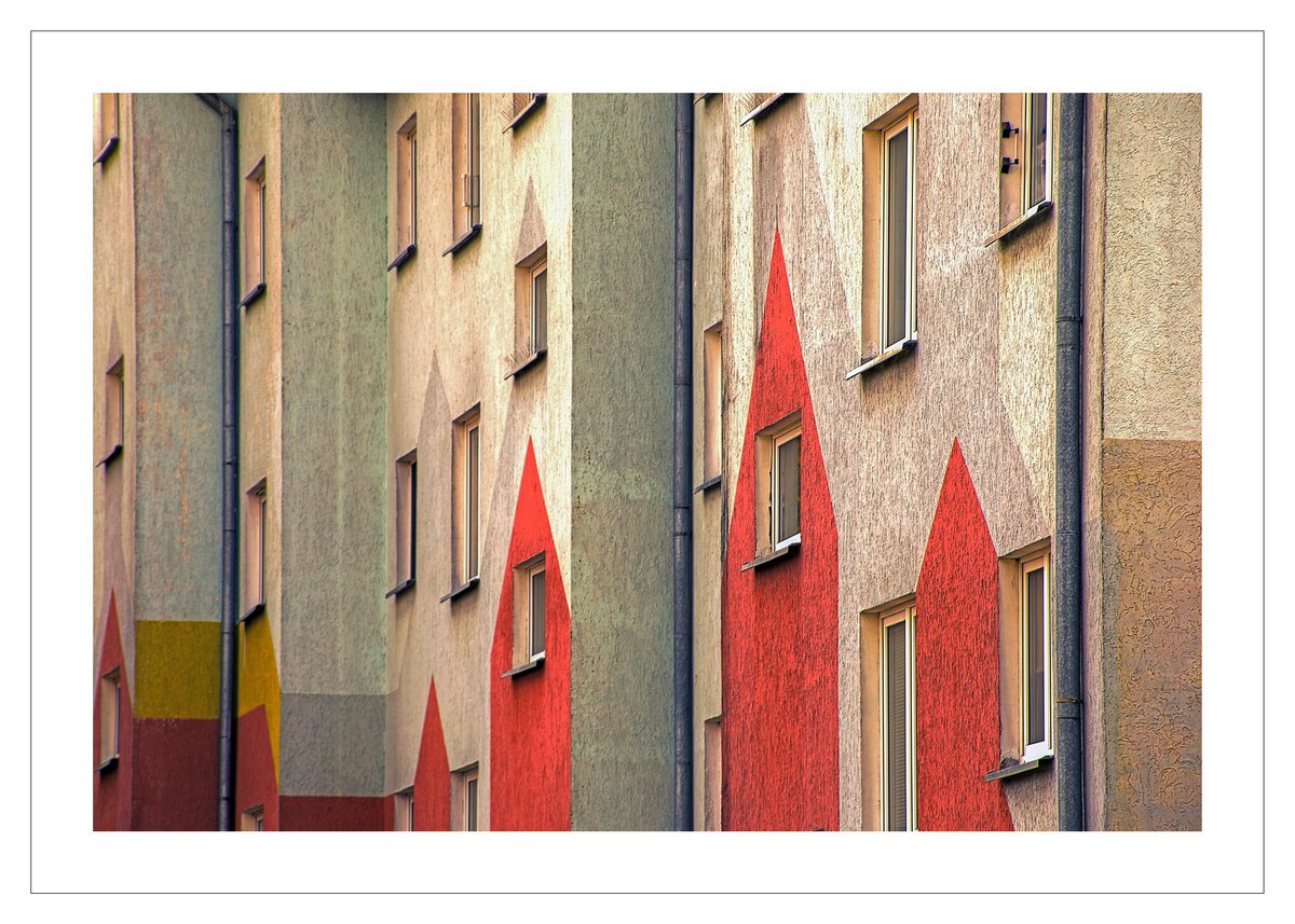Geometric Photograph , Facade 55 By Beata Podwysocka, 28 X 20, Artwork For Sale On Artfinder