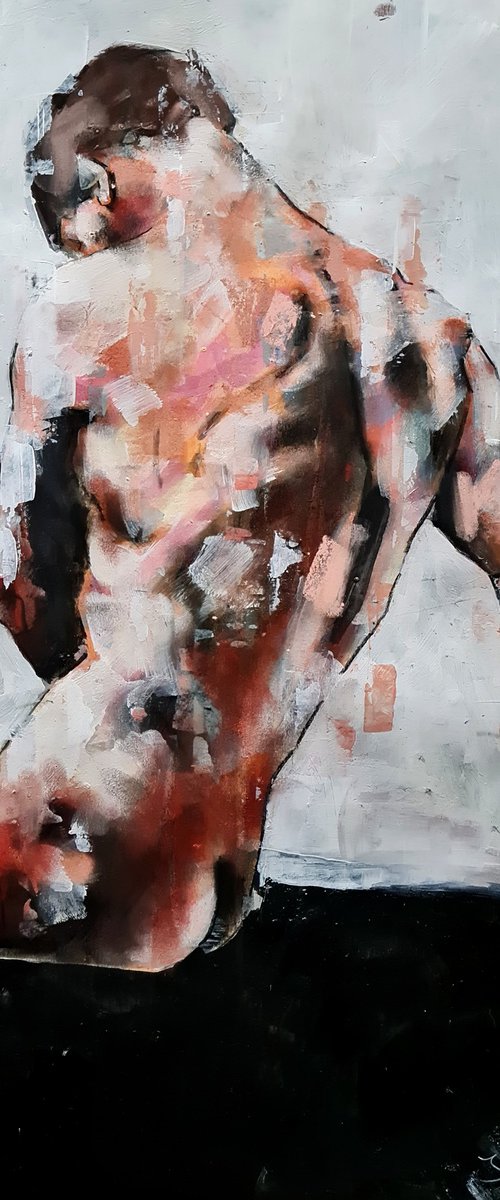 male back study 3-16-23 by Thomas Donaldson