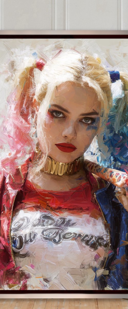 Harley Quinn in New York by Yass Paints