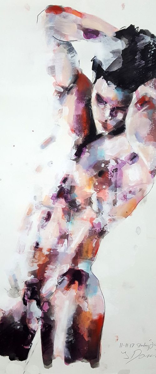 11-11-17 standing figure by Thomas Donaldson