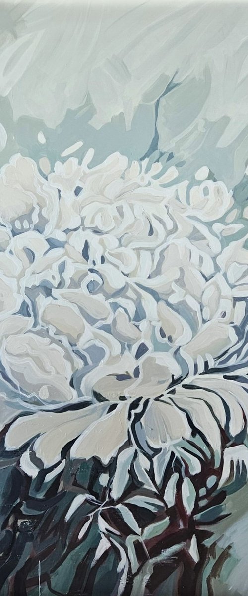 Peonies fter rain #2 by V+V Kniazievi