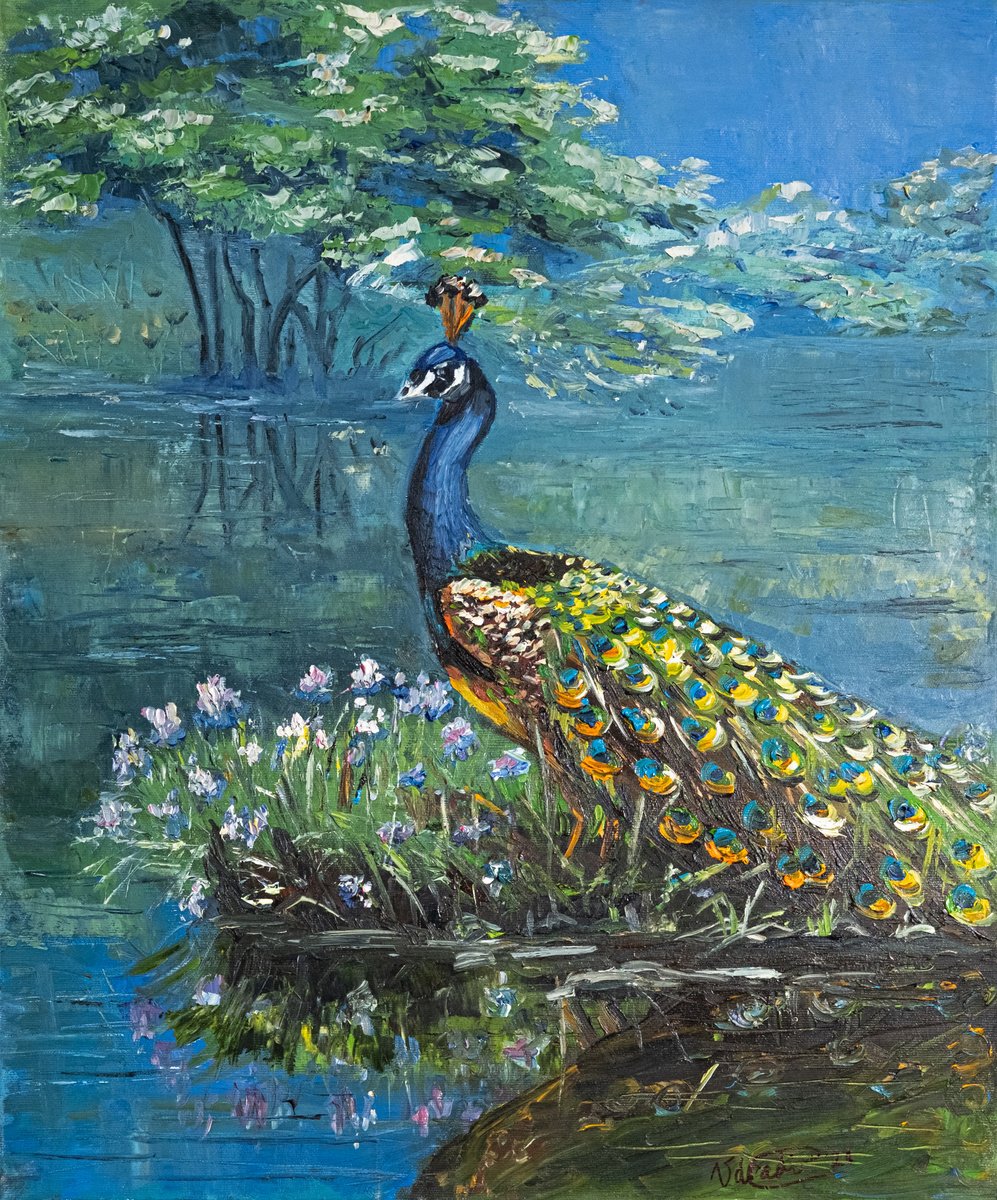 Peacock by Catherine Varadi