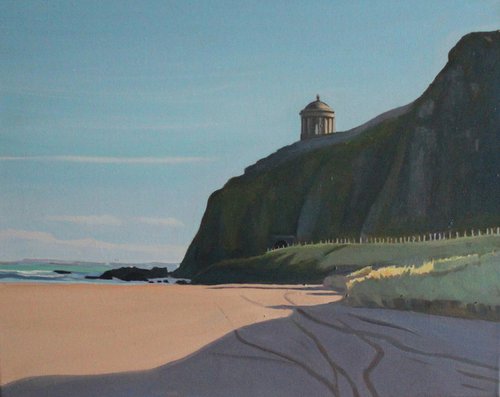 Autumn Light on Mussenden Temple by Emma Cownie