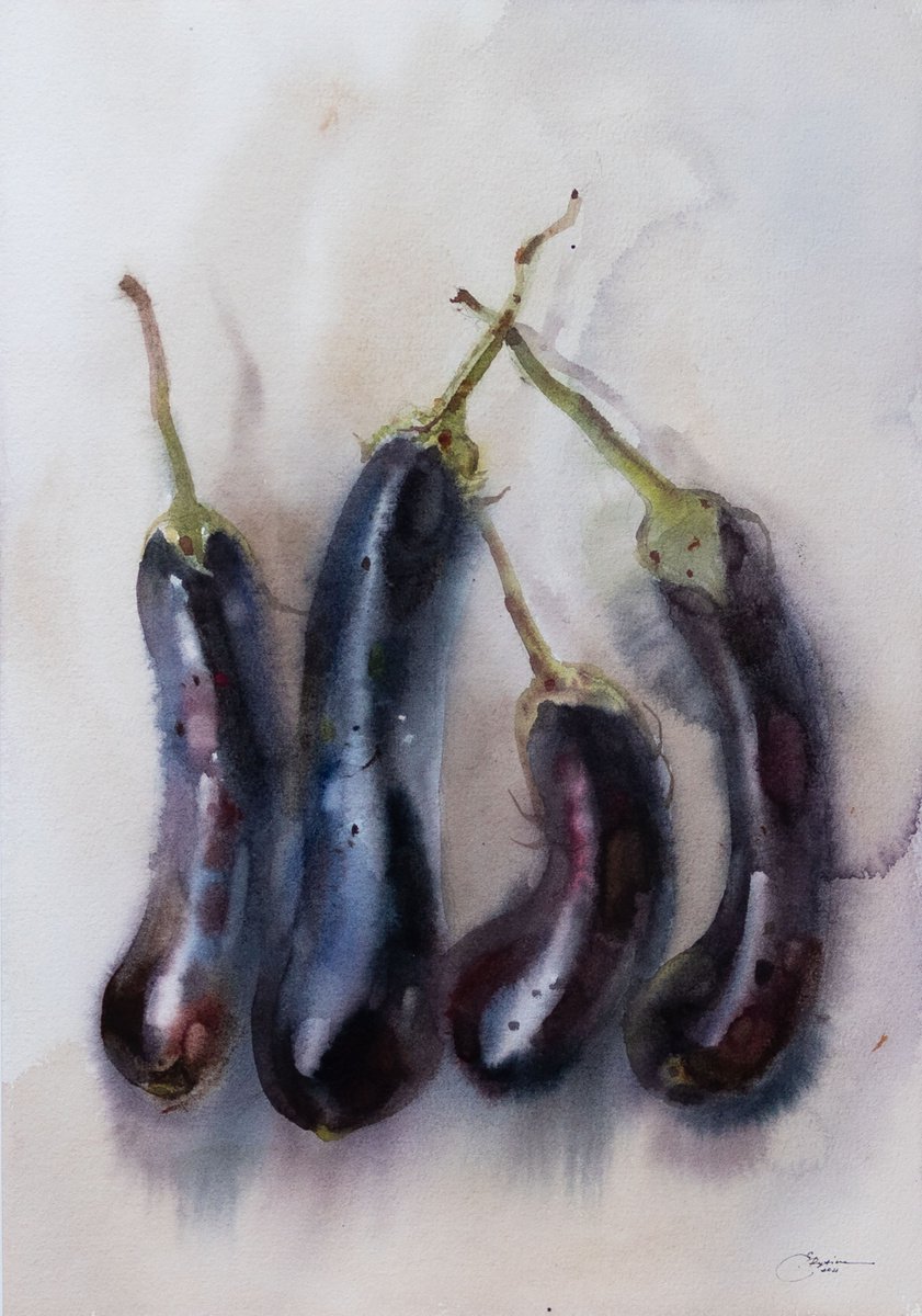 Eggplant by Ekaterina Pytina
