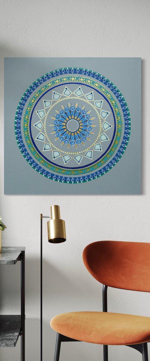 “Reflection” Mandala by Elena Akulova