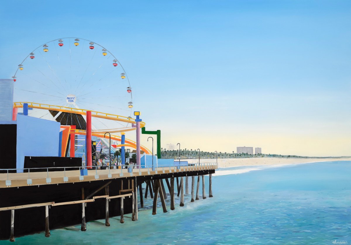 Santa Monica Pier by Emma Loizides
