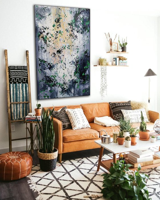 150x100cm. / abstract painting / Abstract 22149