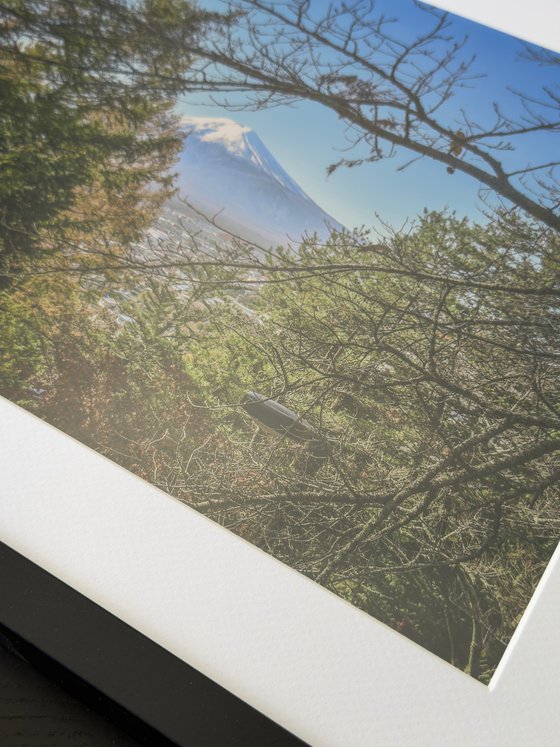 THE GLIMPSE OF FUJI