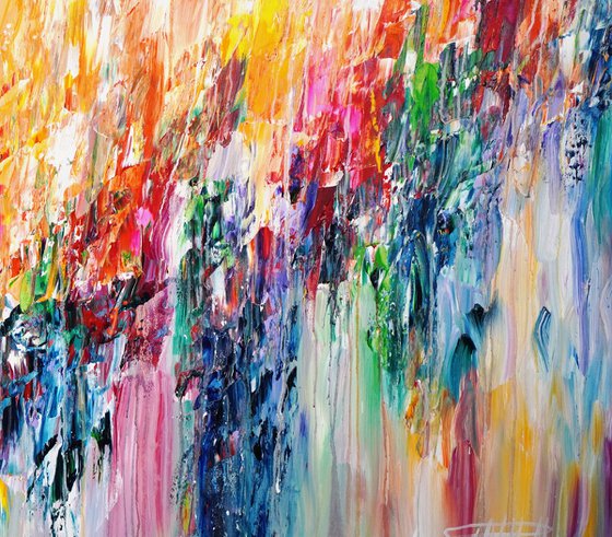 Soft Abstract Symphony XXXL 1