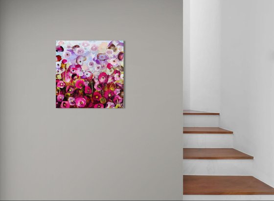 Pink Petal Landscape
