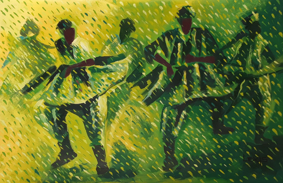 Dance To The Music By Alex Mensah, 20 X 13, Artwork For Sale On Artfinder