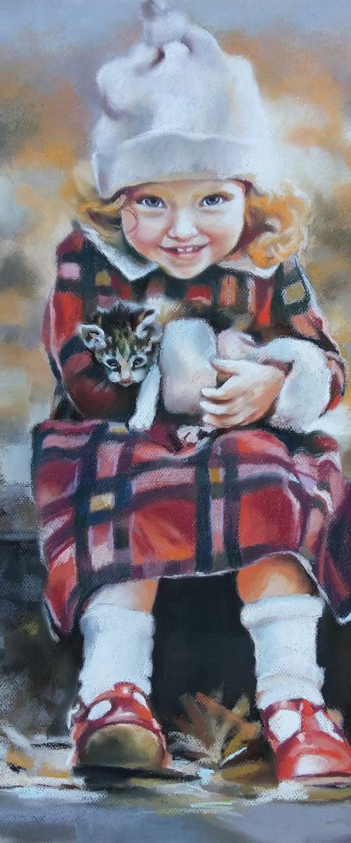 Kitten by Magdalena Palega