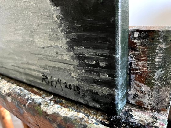 In the summer by the river