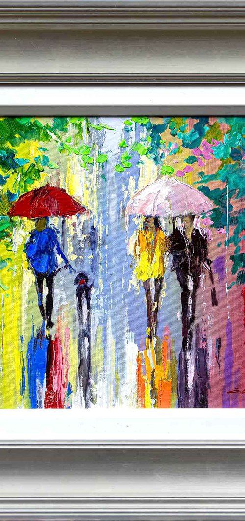 April Rain by Ewa Czarniecka
