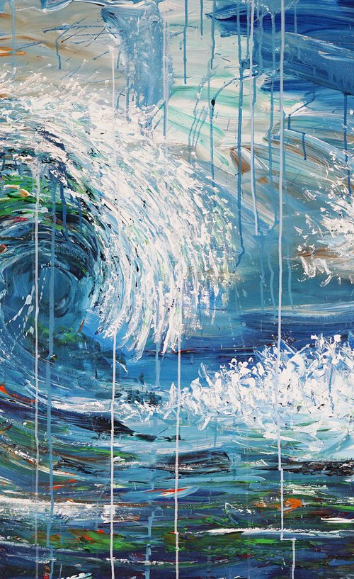 Ocean Waves D 1 by Peter Nottrott