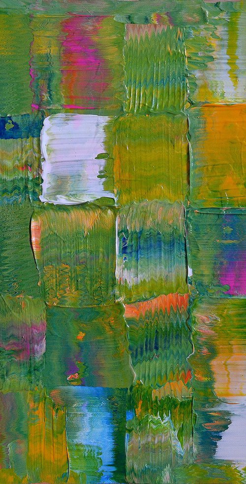 Rainbow patchwork by Isabelle Vobmann
