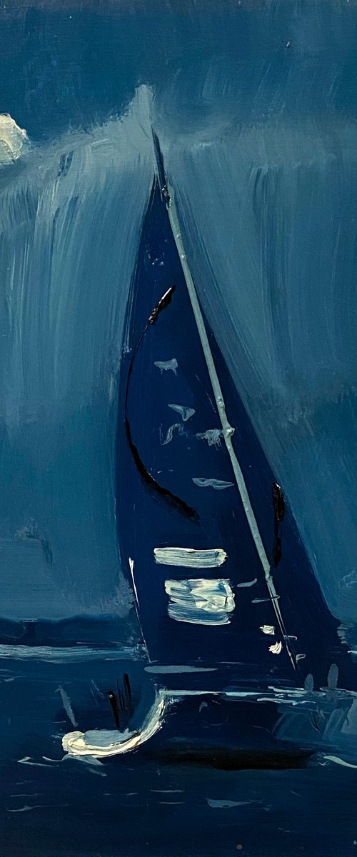 Night Sail by Paul Cheng